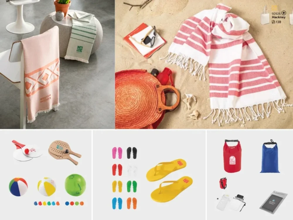 merchandising empresa playa personalizados